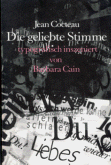 Jean Cocteau - Die geliebte Stimme, typographisch insziniert von Barbara Cain